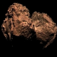 Illustration for article titled The first true color image of comet 67P taken by the Rosetta spacecraft
